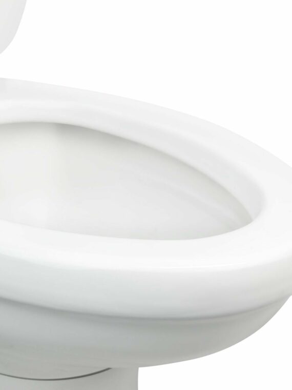 Dometic 320 Series RV Toilet, Standard Height, White, Vitreous Ceramic Bowl