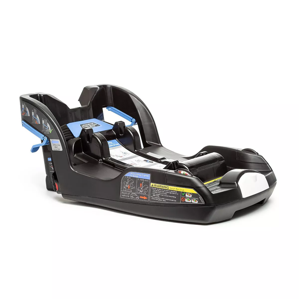 Doona Infant Car Seat & Stroller, Rear-Facing, 5-Point Harness, Nitro Black, Travel System, TUV/FAA Approved