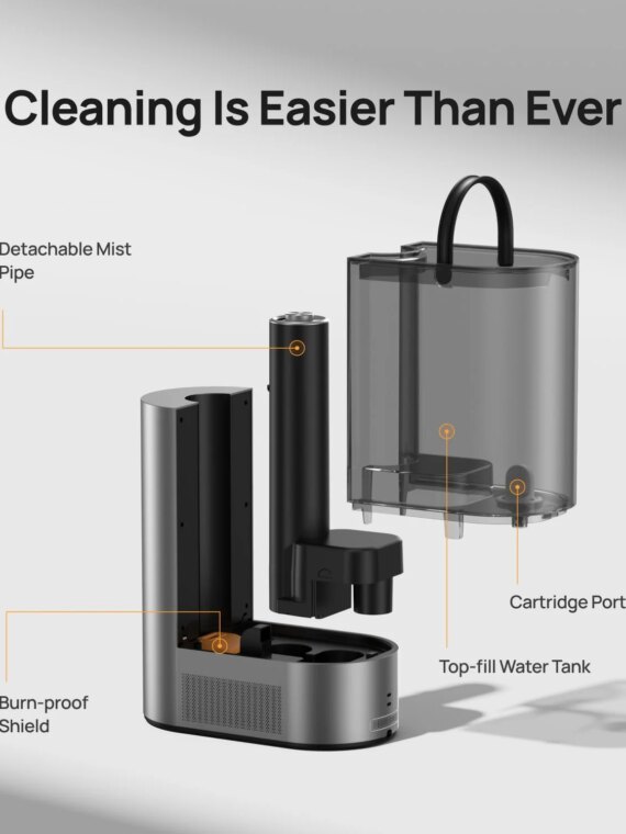 Dreo HM713S 6L Smart Humidifier - Warm & Cool Mist, Precise Humidity Control, App Enabled, Dual-aroma Tray