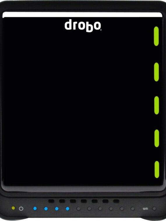Drobo 5N2 5-Bay NAS Server with SSD Card & Encrypted Sharing - Network Storage