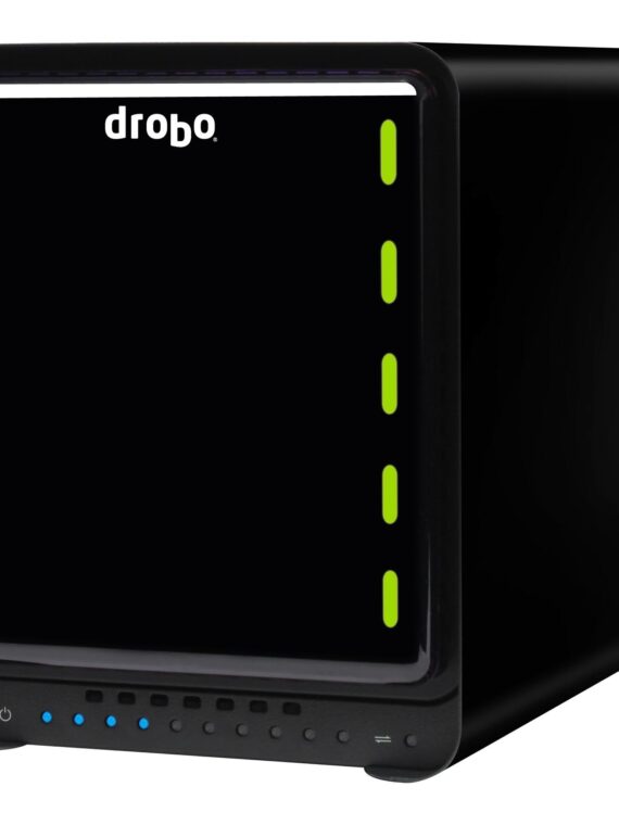 Drobo 5N2 5-Bay NAS Server with SSD Card & Encrypted Sharing - Network Storage