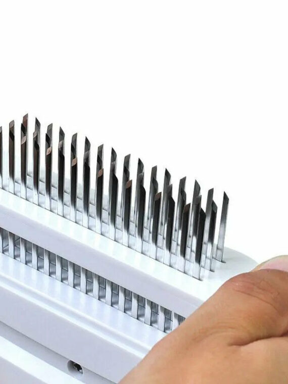 Durable Stainless Steel Meat Tenderizer, 48 Blades - Easy to Use, Enhances Flavor, Reduces Cooking Time