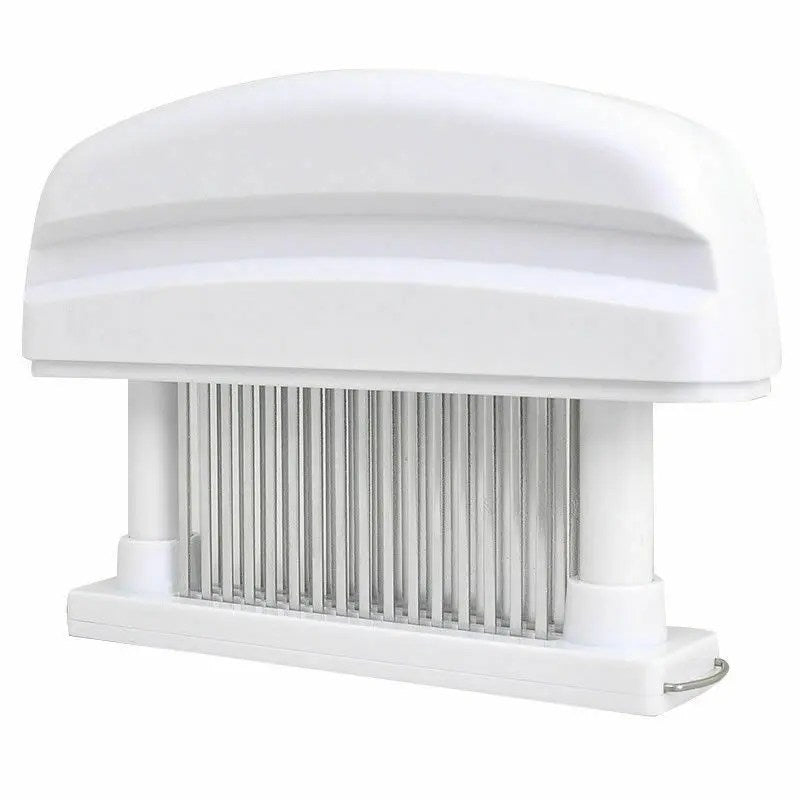 Durable Stainless Steel Meat Tenderizer, 48 Blades - Easy to Use, Enhances Flavor, Reduces Cooking Time