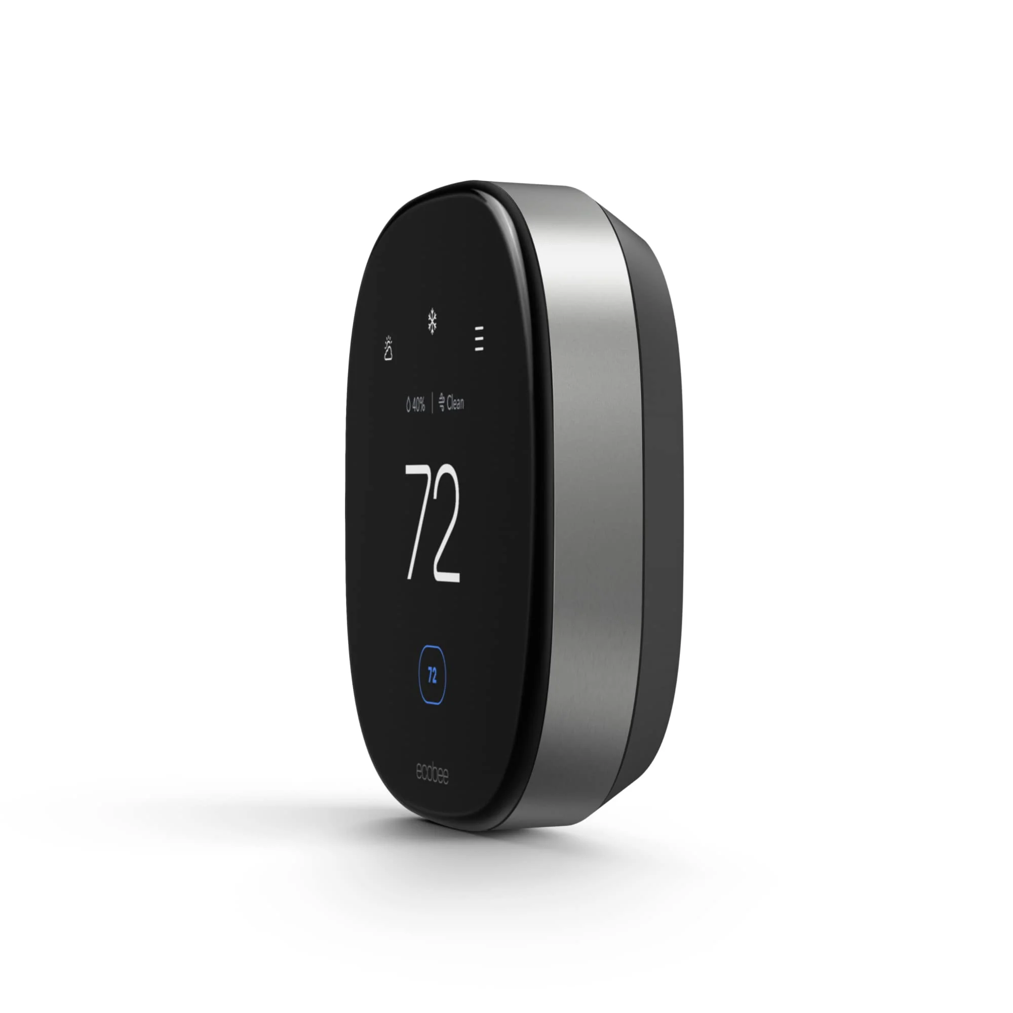 ecobee Smart Thermostat Premium with Smart Sensor, Air Quality Monitor, ENERGY STAR, Voice Control