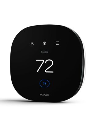 ecobee3 Lite Smart Thermostat - WiFi, Siri/Alexa/Google Compatible, Energy Saving, Remote Control