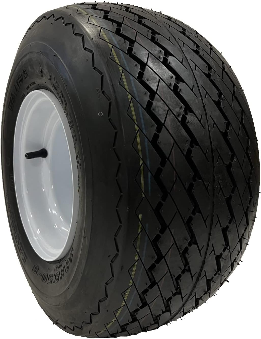 eCustomRim Golf Cart Wheels & Tires Combo 18x8.50-8, Set of 4, Fits Club Car, Cushman, EZGO, Steel Rims, DOT Approved