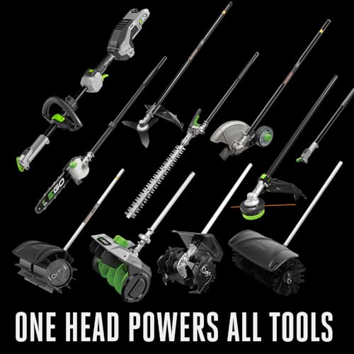 EGO 10-Inch Carbon Fiber Pole Saw Attachment for Multi-Head System, Lightweight & Durable, Automatic Lubrication, Weather-Resistant