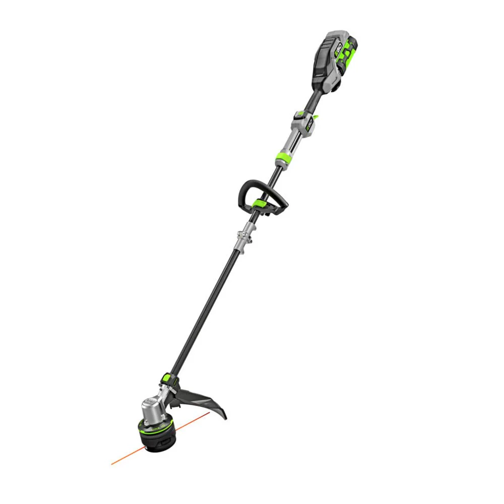 EGO Power+ 16" 56V Telescopic String Trimmer, Carbon Fiber Shaft, Brushless Motor, Dual Line, Weather-Resistant