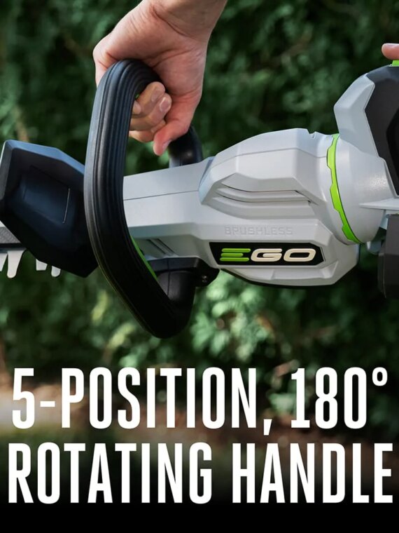 EGO POWER+ 26-Inch Hedge Trimmer, Dual-Action Blades, Carbon Fiber Rail, 56V Battery Compatible
