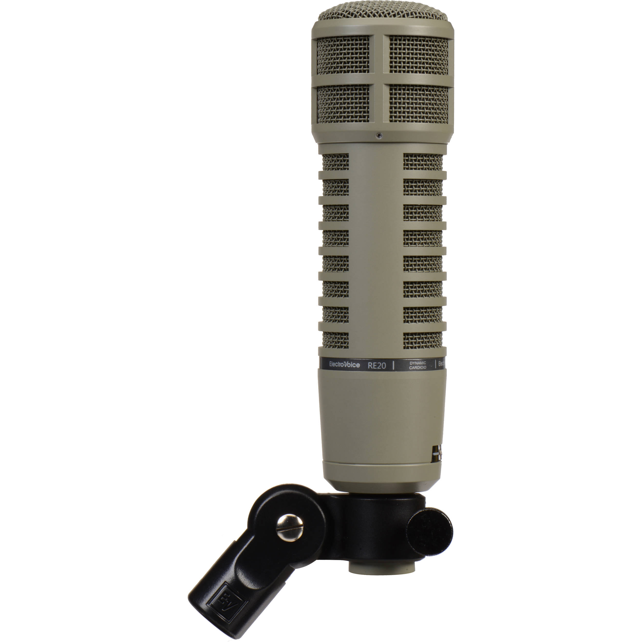 Electro-Voice RE20 Dynamic Cardioid Microphone, Variable-D, Fawn Beige - Broadcast & Music Standard