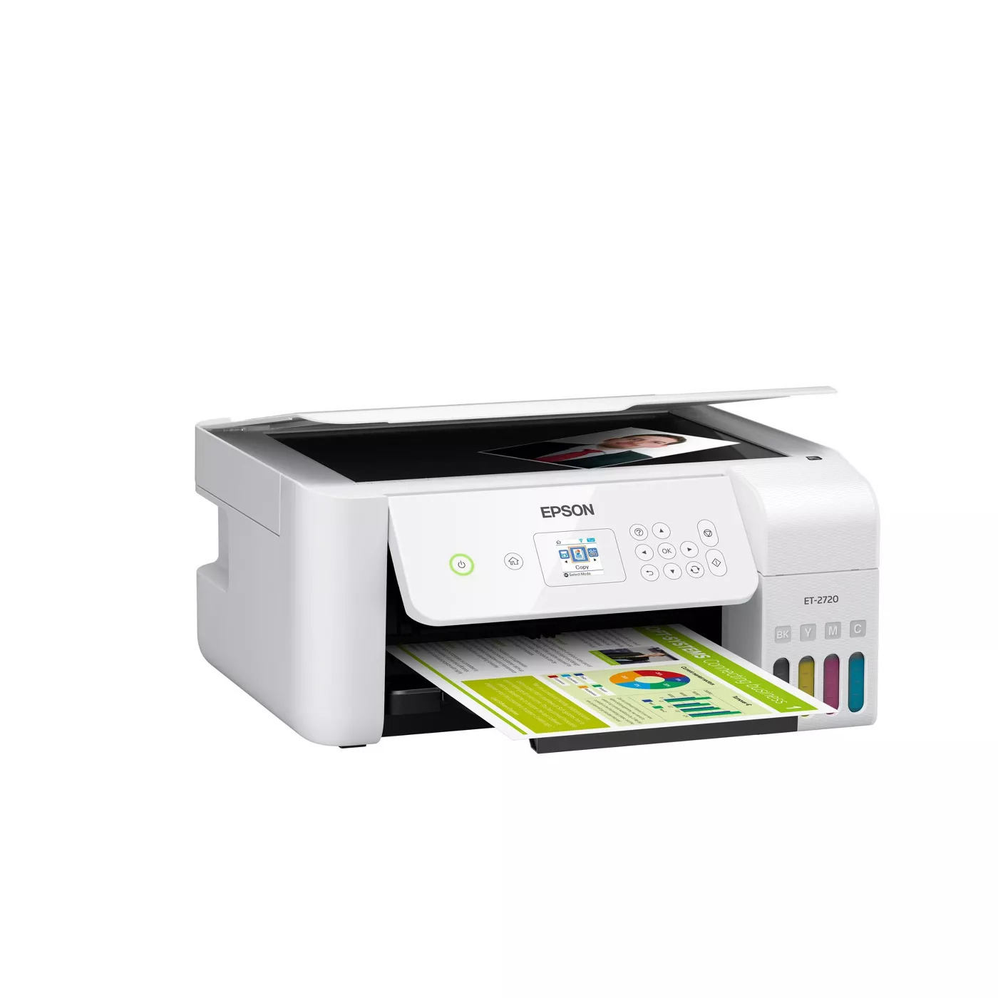 Epson EcoTank ET-2720 Wireless All-in-One Supertank Printer with Cartridge-Free Printing and 2-Year Ink Supply