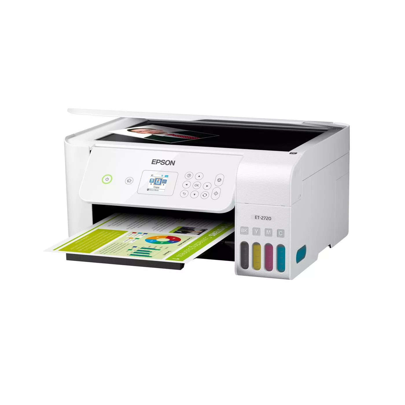 Epson EcoTank ET-2720 Wireless All-in-One Supertank Printer with Cartridge-Free Printing and 2-Year Ink Supply