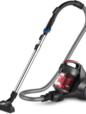Eureka Whirlwind Bagless Canister Vacuum Cleaner, Multi-Surface, 2.5L, Lightweight, for Carpets & Hard Floors