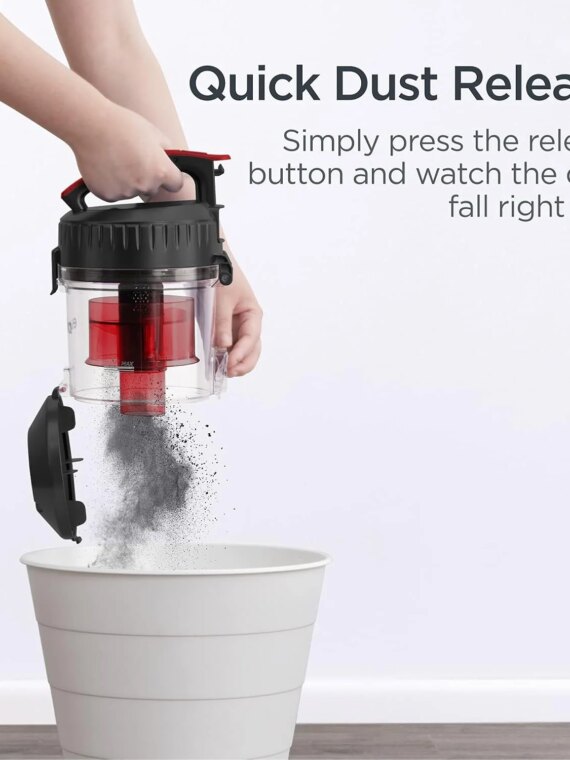 Eureka Whirlwind Bagless Canister Vacuum Cleaner, Multi-Surface, 2.5L, Lightweight, for Carpets & Hard Floors