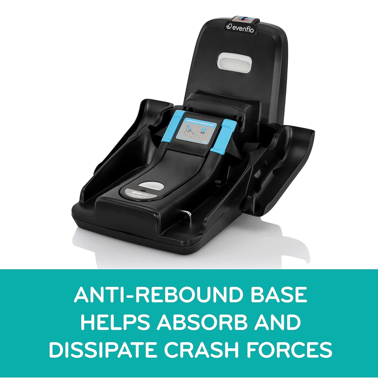 Evenflo Shyft DualRide Infant Car Seat & Stroller Combo, Boone Gray - Safety, Seamless Transition, Storage