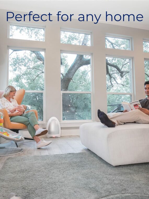 EyeVac Home Touchless Vacuum Cleaner, 1000-Watt, Infrared Sensors, High Efficiency Filters, Ideal for Pet Owners & Seniors