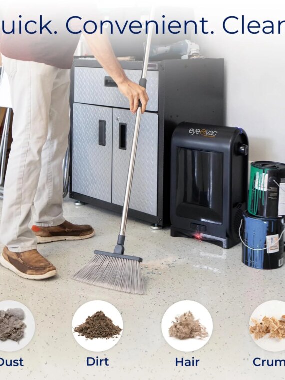 EyeVac Pro Touchless 1400W Vacuum Automatic Dustpan for Home & Professional Use