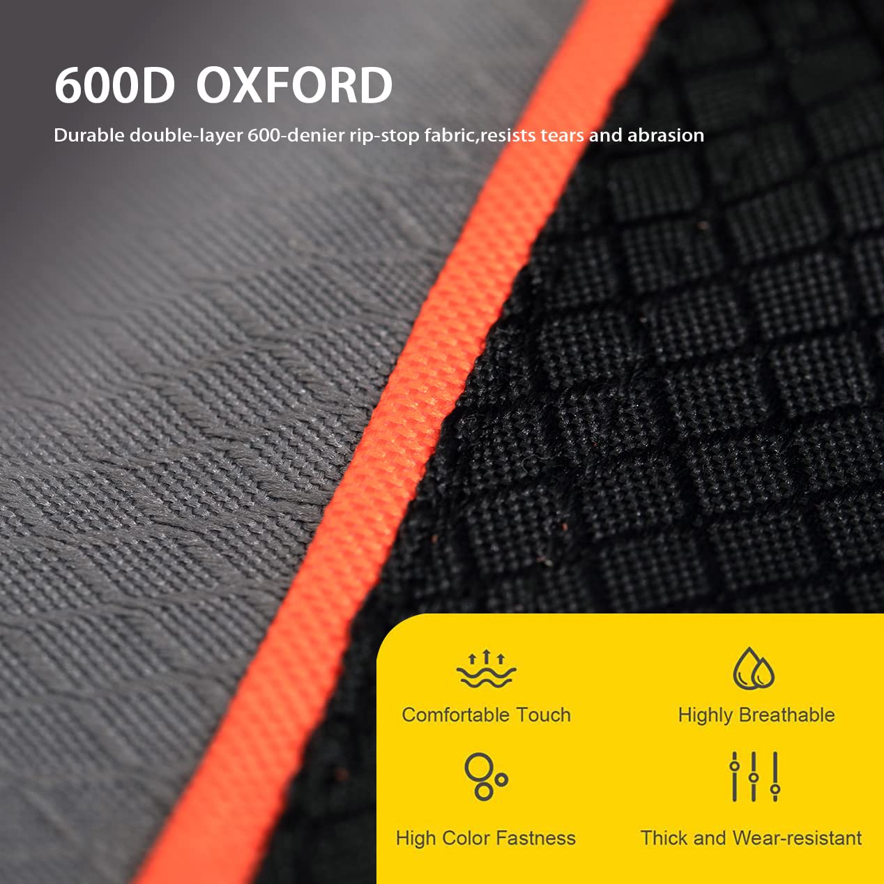 FAIR WIND 2-Pack Oversized Padded Camping Chairs with Lumbar Support & Storage