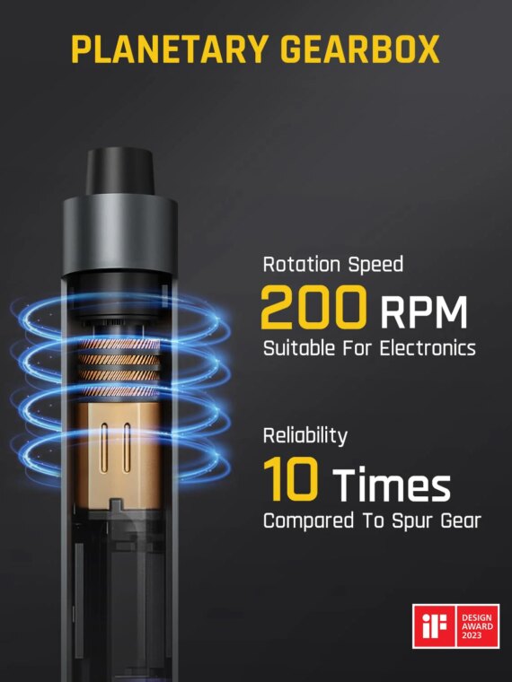 Fanttik E1 Max 3.7V Mini Electric Precision Screwdriver Set with 50 Metal Bits & Magnetic Case