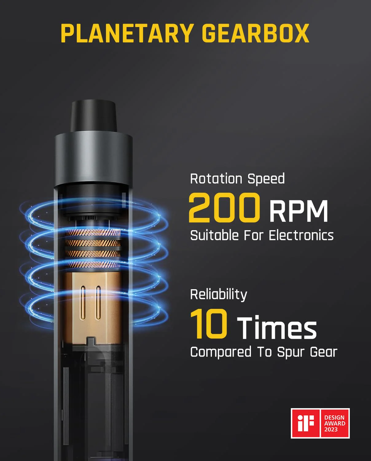 Fanttik E1 Max 3.7V Mini Electric Precision Screwdriver Set with 50 Metal Bits & Magnetic Case