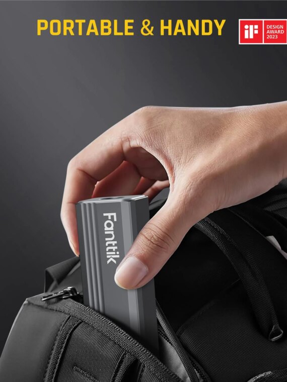 Fanttik E1 Max 3.7V Mini Electric Precision Screwdriver Set with 50 Metal Bits & Magnetic Case