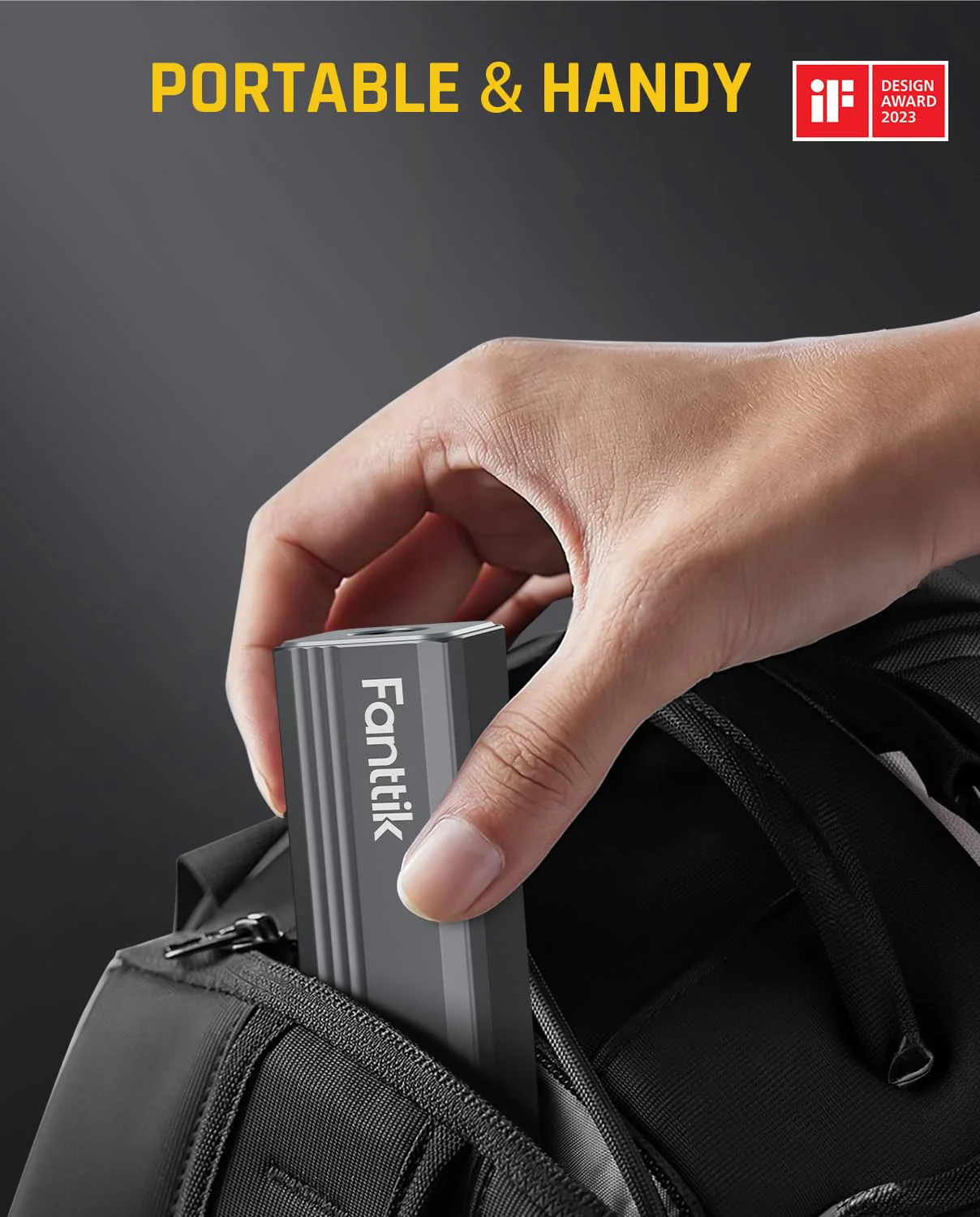 Fanttik E1 Max 3.7V Mini Electric Precision Screwdriver Set with 50 Metal Bits & Magnetic Case