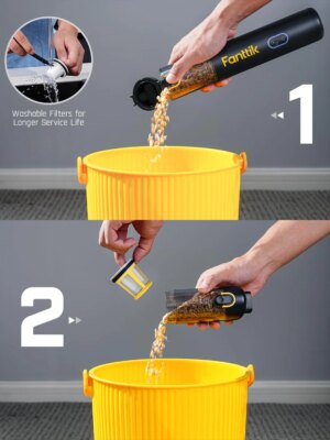 Fanttik Slim V8 Apex Car Vacuum Cleaner, 19000Pa High Power Suction, Cordless, 4-in-1 with 10 Accessories, Ultra-Light & Portable