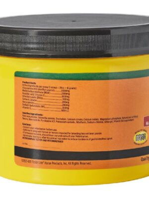 Finish Line Fluid Action HA Joint Support Powder for Horses – Hyaluronic Acid & Glucosamine, Promotes Joint Health, 12g Scoop