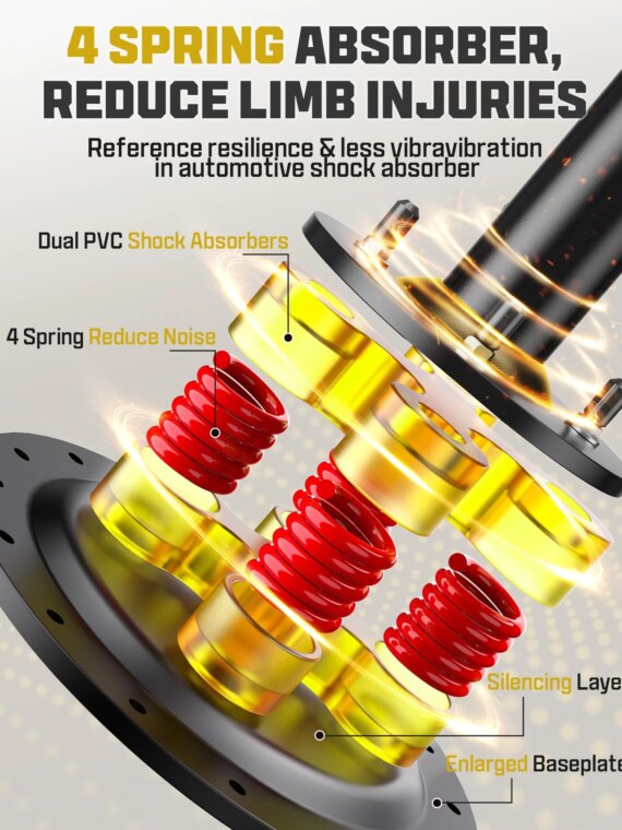 FITVEN 70" Freestanding Punching Bag with Gloves, Shock Absorption, Stable Base, Durable Materials