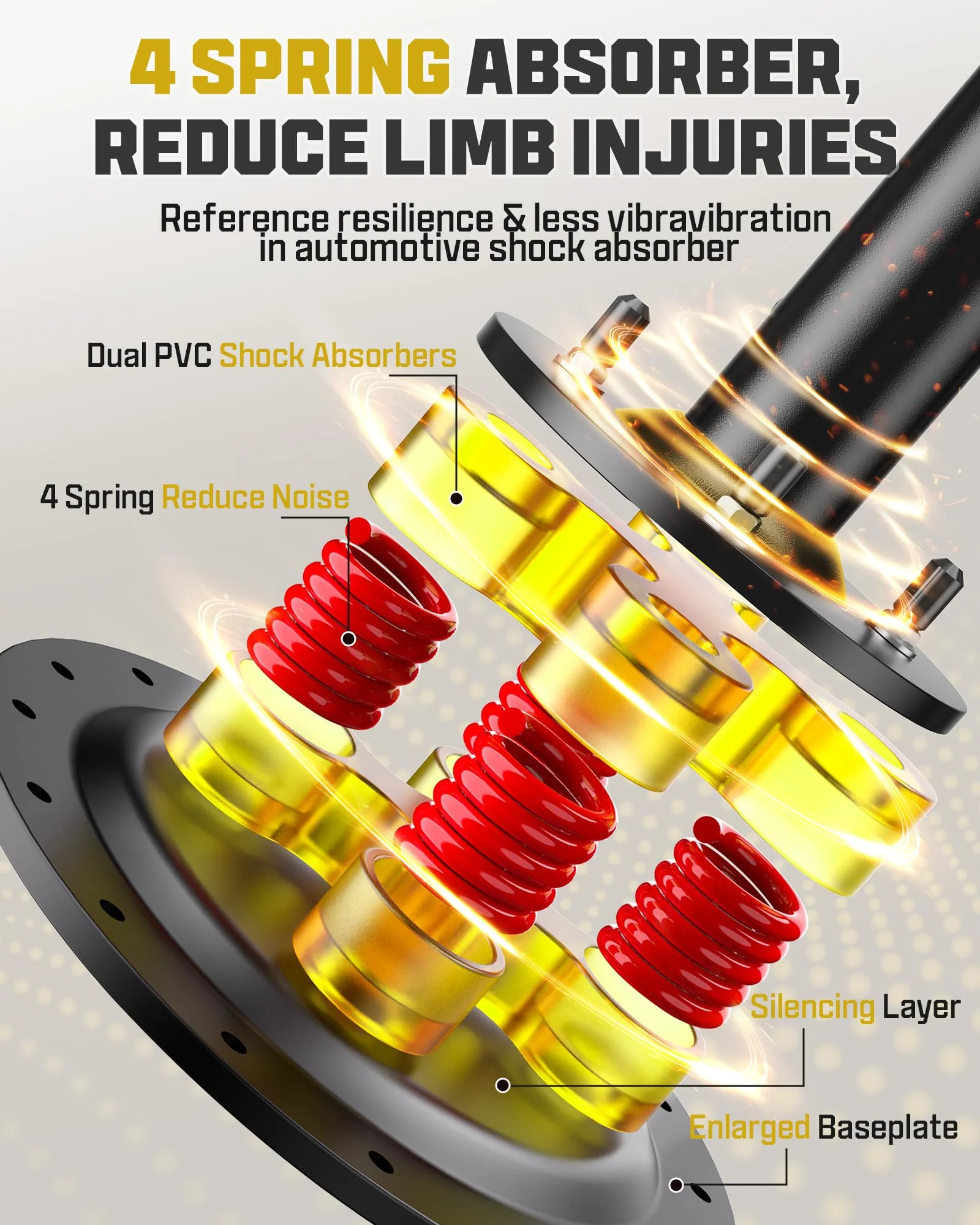 FITVEN 70" Freestanding Punching Bag with Gloves, Shock Absorption, Stable Base, Durable Materials