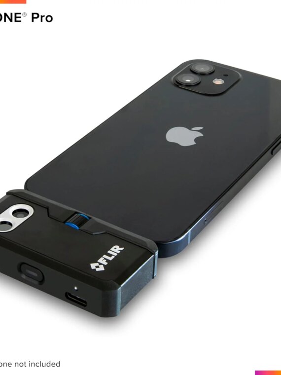 FLIR ONE Pro Thermal Imaging Camera for iOS - High Resolution, MSX Technology, Wi-Fi Enabled