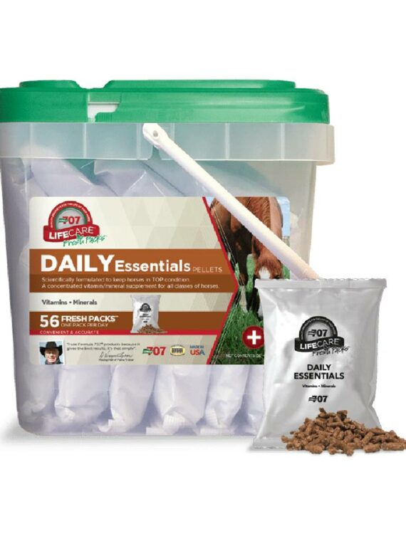 Formula 707 Daily Essentials Horse Supplement - 56 Day Supply, Vitamins & Minerals for All Ages
