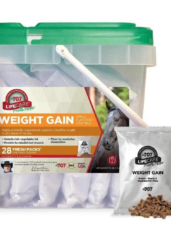 Formula 707 Horse Weight Gain Supplement, 28-Day Supply – Supports Muscle & Digestive Health