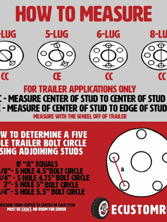 Galvanized Steel Trailer Tire & Rim ST205/75D14 14" 5 Lug Wheel, Load C, 1760 Lbs Capacity
