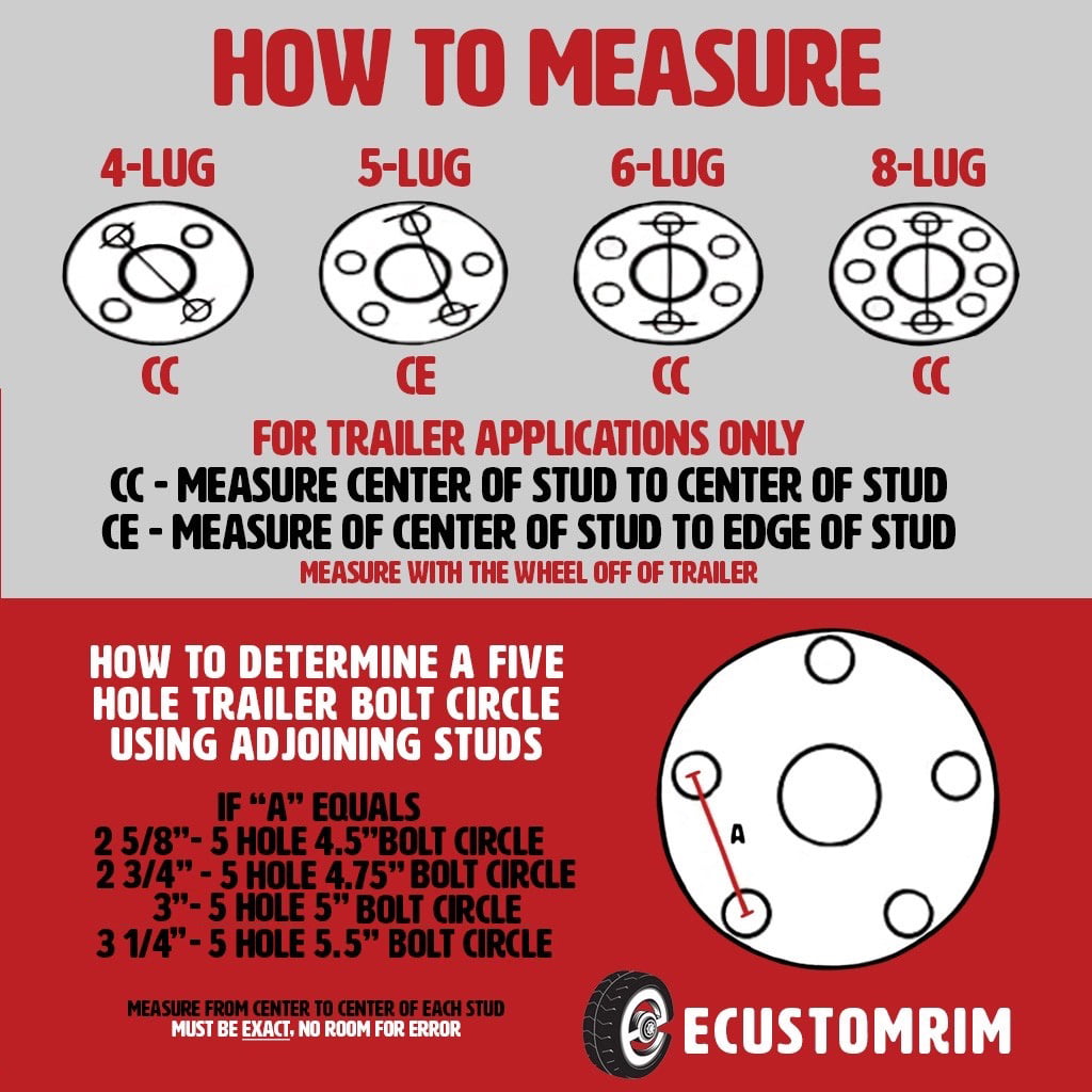 Galvanized Steel Trailer Tire & Rim ST205/75D14 14" 5 Lug Wheel, Load C, 1760 Lbs Capacity