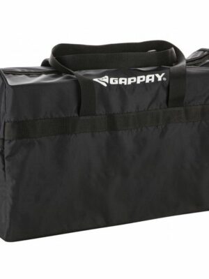 GAPPAY Black Nylon Helper Equipment Bag with Full Top Zipper & 2 Handles