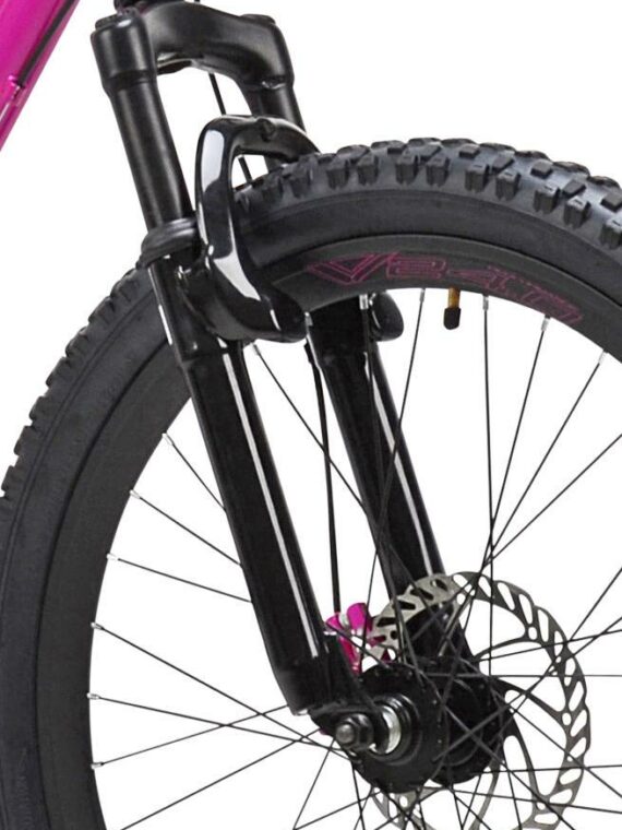 Genesis 24" Messina Women's Mountain Bike, Pink, Aluminum Frame, 8-Speed, Disc Brakes