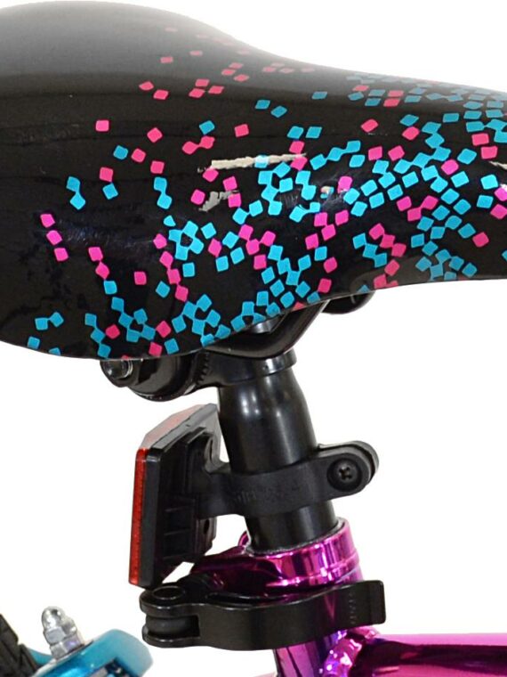 Genesis Illusion Girls Bike 20" Blue/Purple - Steel Frame, BMX Style, Sequin Bag, Hand Brakes