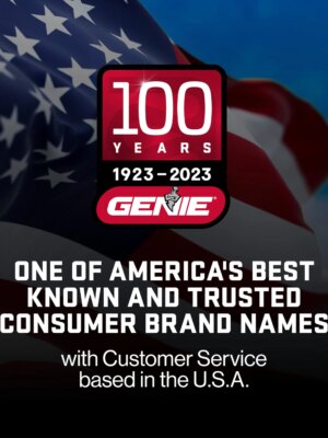 Genie Chain Drive 550 Garage Door Opener – Heavy-Duty, Easy Install, HomeLink Compatible, Includes Remotes & Keypad