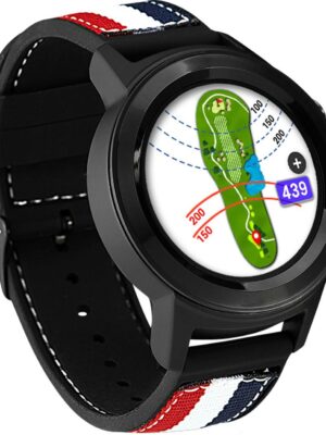 Golf Buddy W11 GPS Golf Watch, 1.3" Touchscreen, IPX7 Waterproof, 10-Hour Battery, 40,000 Courses, Dynamic Shot Distance