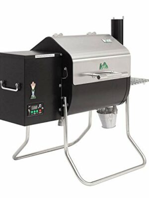 Green Mountain Grills Davy Crockett Portable Wi-Fi Wood Pellet Grill, Sense-Mate Sensor, Black