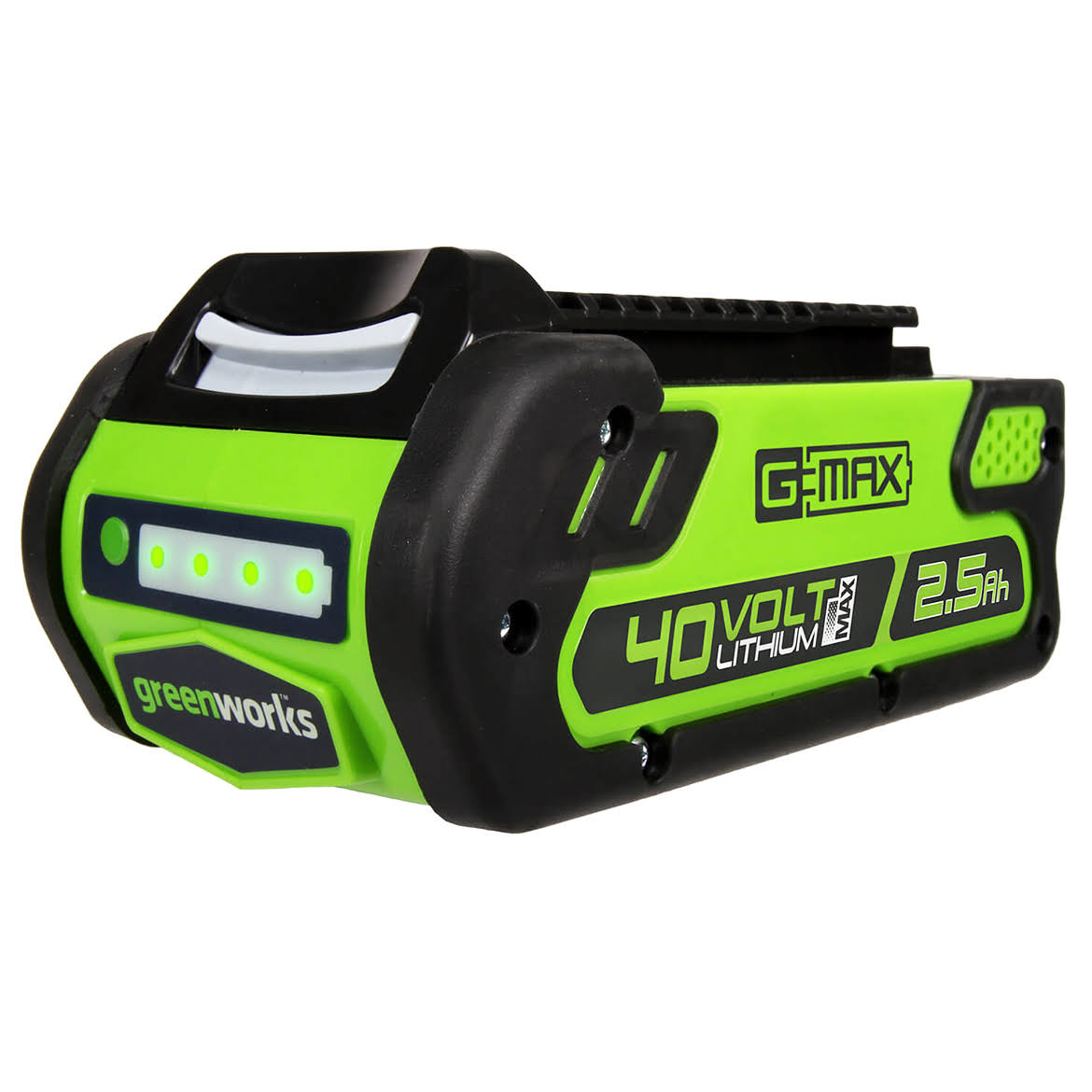 Greenworks 40V 2.5Ah Lithium Ion Battery with Fuel Indicator & LED Charge Light