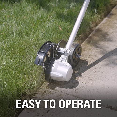 Greenworks 40V Brushless Edger with 8" Blade, 4.0Ah USB Battery & Charger