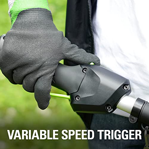 Greenworks 40V Brushless Edger with 8" Blade, 4.0Ah USB Battery & Charger