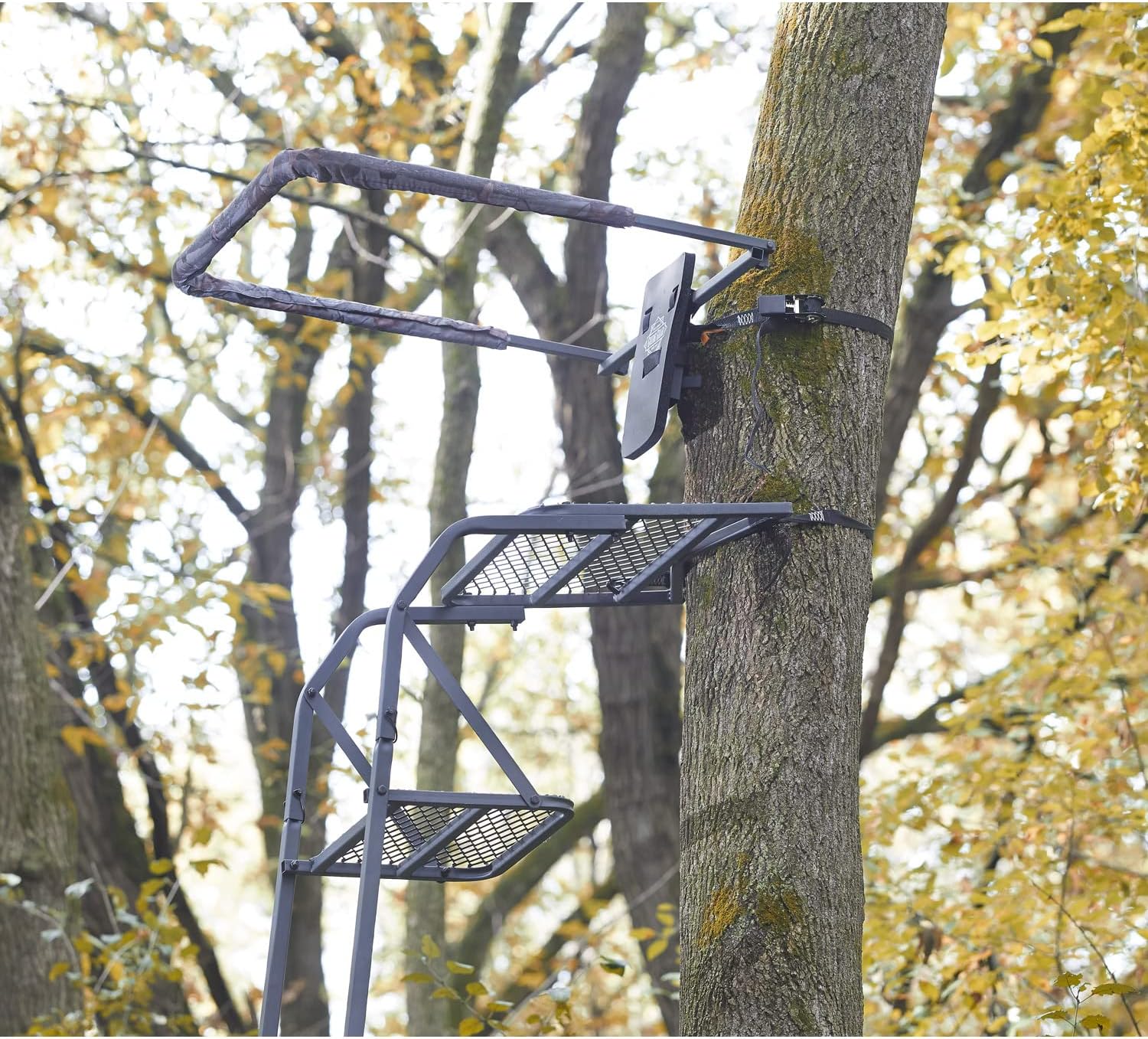 Guide Gear Universal Padded Shooting Rail for Tree Stand - Durable Steel, Comfortable, Secure Fit