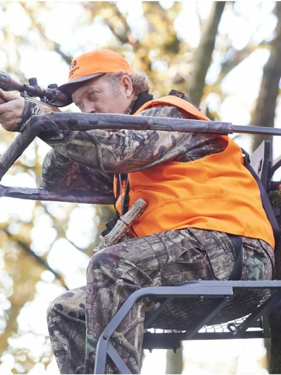 Guide Gear Universal Padded Shooting Rail for Tree Stand - Durable Steel, Comfortable, Secure Fit