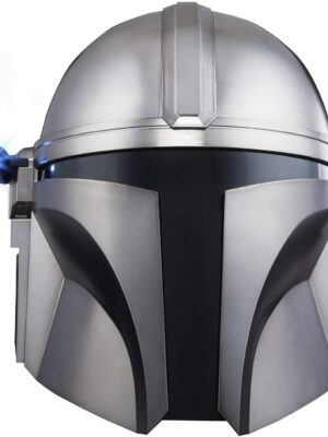 Hasbro Star Wars The Black Series Mandalorian Premium Electronic Helmet with Light FX