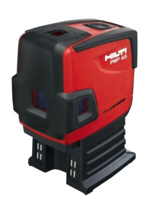 Hilti PMP 45 Plumb & Square 5-Point Laser, 98 ft Range, Impact Protection, Pulse Power Technology