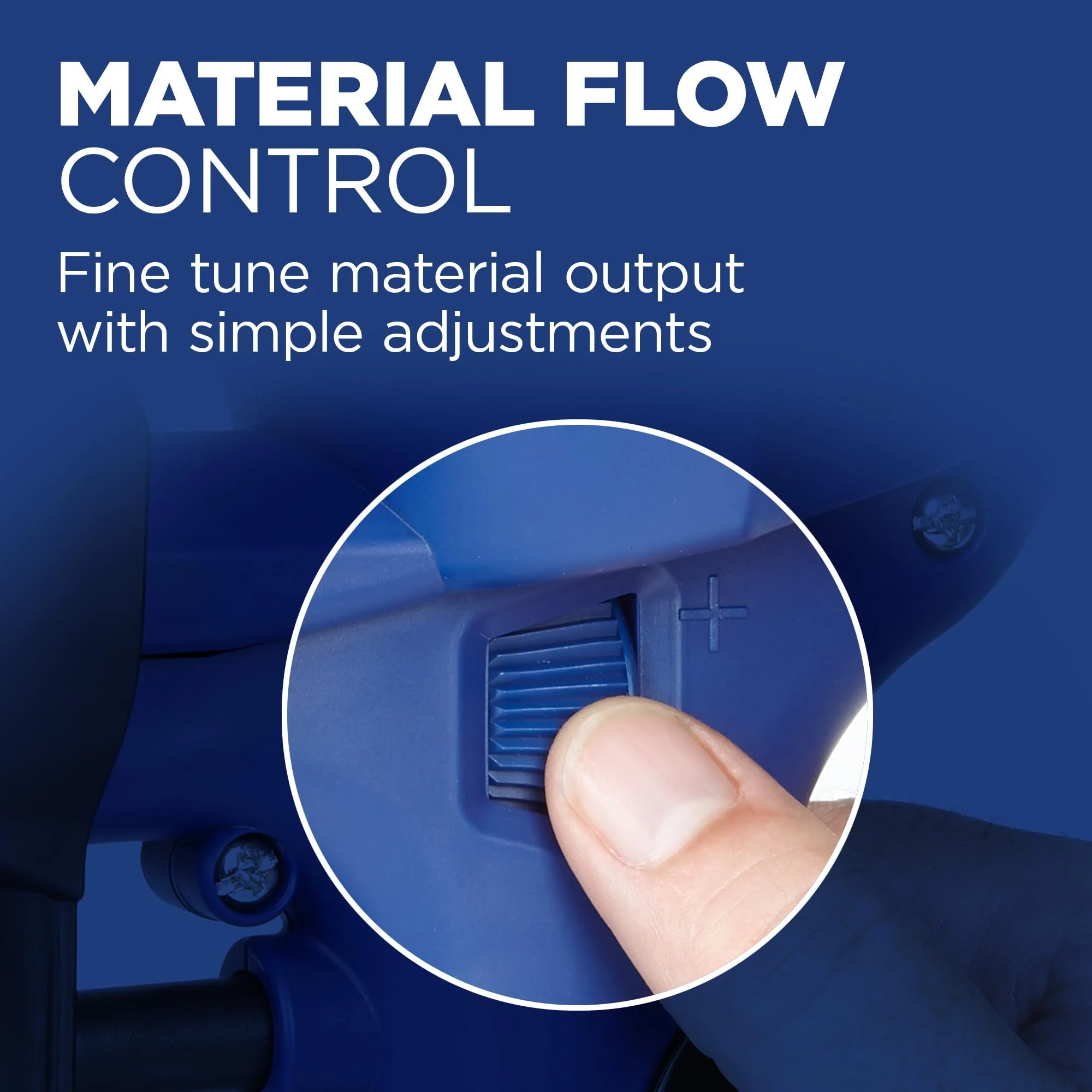 HomeRight Super Finish Max HVLP Paint Sprayer, 450W, Adjustable Spray Patterns, Includes 3 Brass Tips, Ideal for DIY Projects