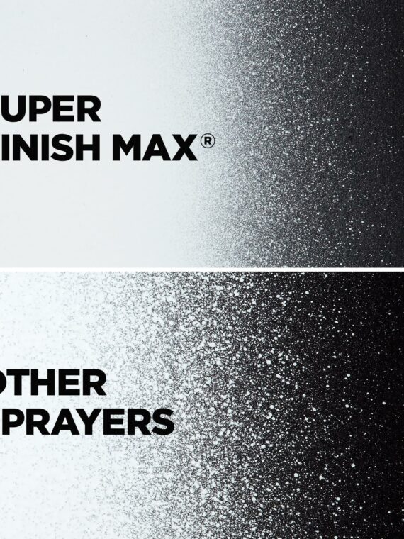 HomeRight Super Finish Max HVLP Paint Sprayer, 450W, Adjustable Spray Patterns, Includes 3 Brass Tips, Ideal for DIY Projects